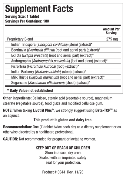 Livotrit Plus® (Ayurvedic)