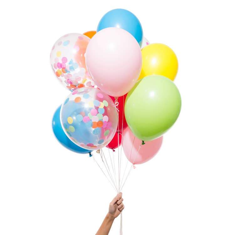 Knot & Bow Rainbow Party Balloons