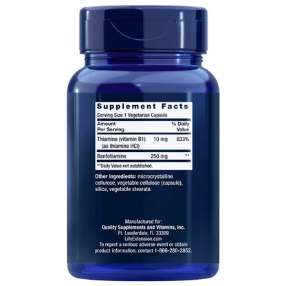 Mega Benfotiamine 250 mg