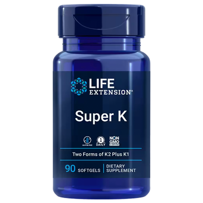 Super K - Vitamin K supplement with K1 and two forms of K2