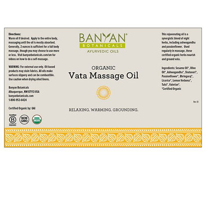 Vata Massage Oil